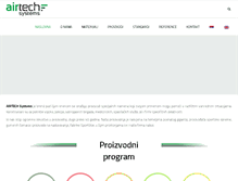 Tablet Screenshot of airtechsystems.rs
